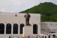 The statue of Mao Zedong in front of the Yan’an Revolutionary Museum