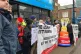 Campaigners protested outside the offices of MP for Workingt