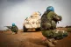 UN peacekeepers conduct an operation in the south-west of Ga