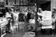 Women working in a stocking factory shortly after the end of