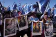 INDIGENOUS SUPPORT: Supporters of Bolivia’s former preside