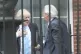 PEAS IN A POD: Prime Minister Boris Johnson speaks with Sir 