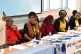 FIRM RESOLVE: Sentina Bristol addresses the meeting
