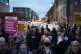 MASS TURNOUT: Anti-racism protesters during a march in Birmi
