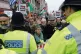 HEAVY HANDED: Former Labour leader Jeremy Corbyn and Khalid 