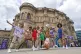 Cuban dancers in Bristo Square, August 7, 2023