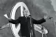 A RADICAL POSE: Neil Kinnock, then Labour Party leader, addr