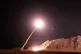 A missile is fired from city of Kermanshah in western Iran t