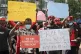 Ugandan supporters of opposition presidential candidate Bobi