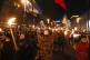 Activists of various nationalist parties shout slogans and c