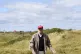 Donald Trump on the Turnberry golf course in Turnberry, Scot