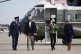 President Joe Biden and first lady Jill Biden walk to board 
