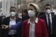 European Commission President Ursula von der Leyen arrives f