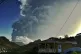 Ash rises into the air as La Soufriere volcano erupts on the