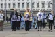 Family members arrive for the inquest into the Ballymurphy s