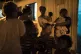 Venezuelan migrant families take refuge at a shelter in La P