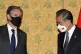 US Secretary of State Antony Blinken (left) and Chinese Fore