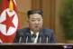 North Korean leader Kim Jong Un delivers a speech during a p