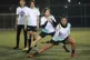 Players of the Orthodox Club's women's team practice in Amma