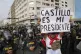 OUTCRY: A supporter with a sign reading ‘Castillo is my pr