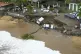 This photo provided by the Sao Paulo government shows vehicl