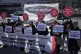 People protest against the planned joint military exercises 