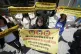 Anti-nuclear activists, including people from South Korea, g