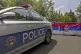 
Kosovo Serbs block the street near the municipal building 