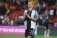 Germany's Alexandra Popp reacts following the Women's World 