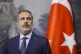 Turkish Foreign Minister Hakan Fidan attends a joint press c