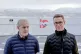 Norwegian Prime Minister Jonas Gahr Støre (left) and Finnis