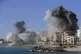 Smoke rises from buildings hit in Israeli airstrikes in Tyre