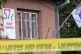 Police tape surrounds the scene of Oliver Ivanovic's murder 