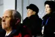 Kim Yo Jong (top right), sister of North Korean leader Kim J