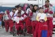 North Korea's Paralympic teams arrives in Pyeongchang Olympi