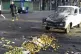 The site of a suicide attack in Sweida, Syria, today