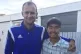 John Allen Chau (right) stands for a photograph with Founder