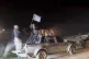 Turkey-backed Free Syrian Army soldiers gather near the nort