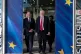 Jeremy Corbyn, shadow Brexit Secretary Keir Starmar and shad