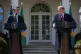 Brazilian President Jair Bolsonaro speaks during a news conf