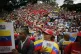 Government supporters gather for a rally to protest against 