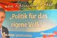 An AfD election poster