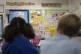 School children in a classroom