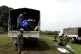 United Nations peacekeepers from Pakistan pack up their base