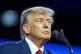 Former President Donald Trump speaks at the Conservative Pol
