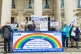 Activists in Leeds protest against government plans to hand 