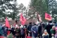 Attendees at the annual demonstration in memory of Karl Lieb