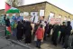 Protesters outside the constituency office of Labour MP Gill