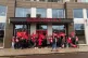 Sacked hotel workers protest outside Glasgow Virgin Hotel, D