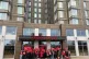 Sacked hotel workers protest outside Glasgow Virgin Hotel, D